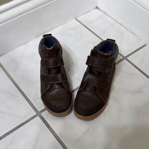Cat & Jack Brown Kids Boots with Velcro